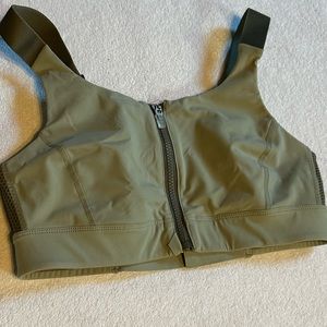 Outdoor Voices Powerhouse Bra Sandstone/Tea Tree - S/M - C